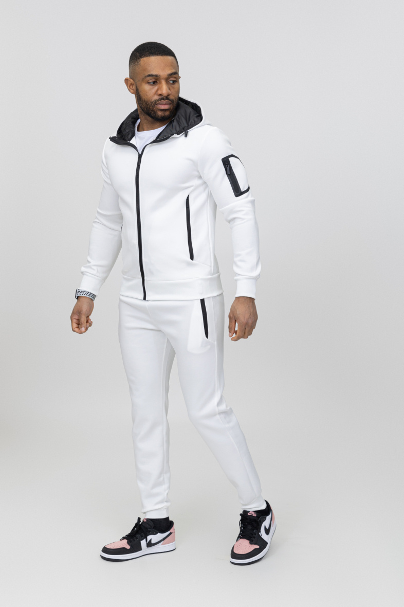 Grossiste Zayne Paris - Ensemble jogging avec poches et capuche