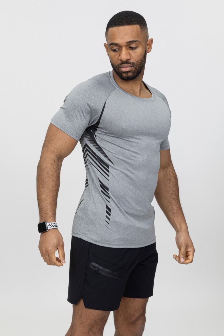 Großhändler Zayne Paris - Sportliches Laufshorts-T-Shirt-Set