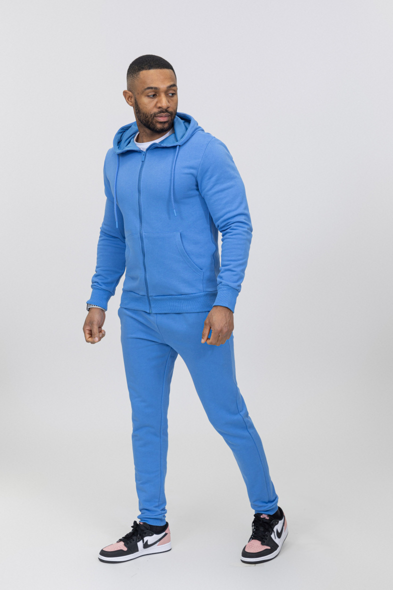 Grossiste Zayne Paris - Ensemble jogging avec capuche et zip