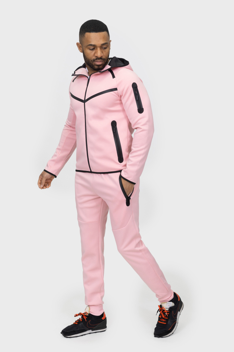 Grossiste Zayne Paris - Ensemble jogging zip avec capuche