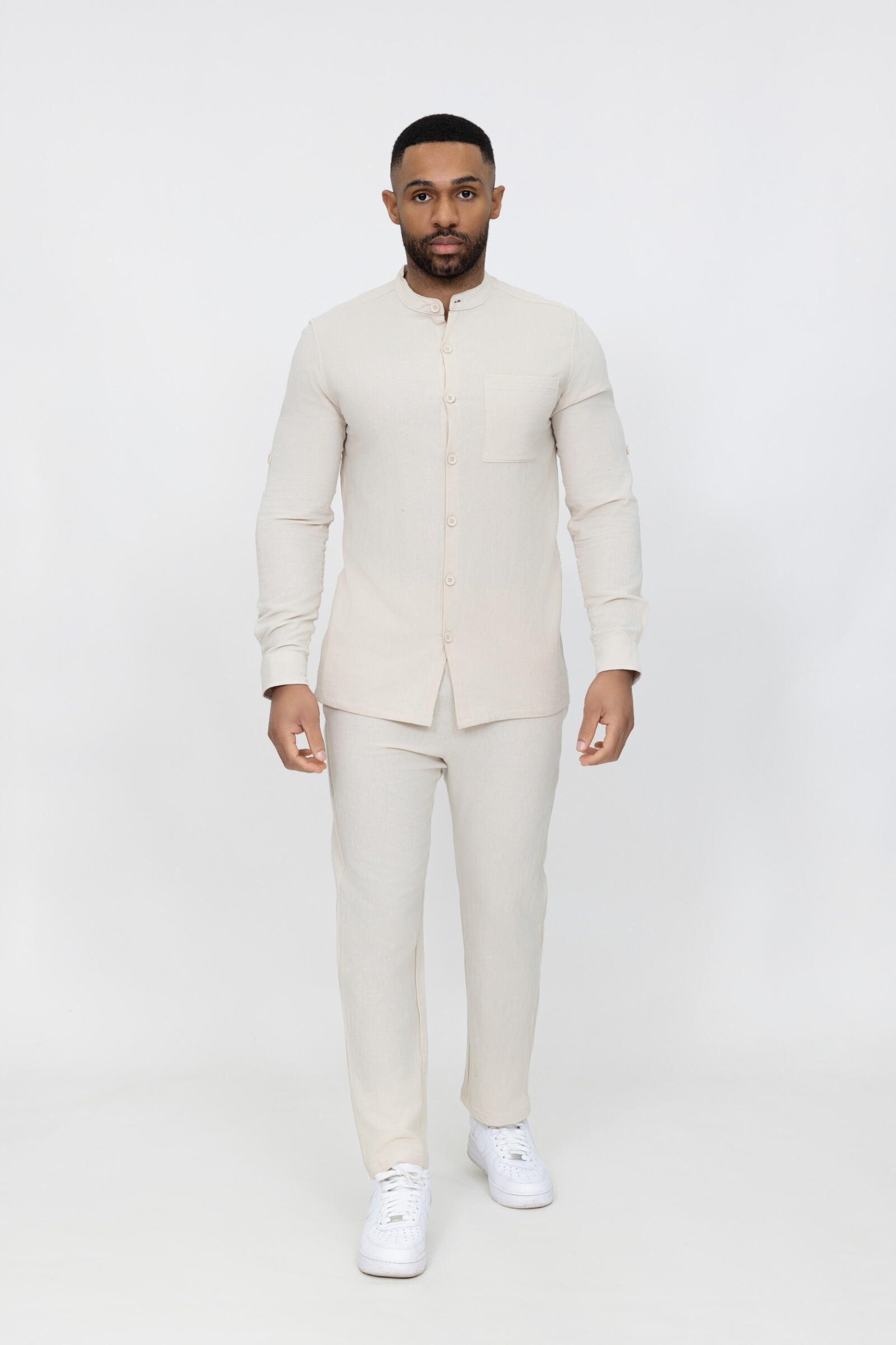 Wholesaler Zayne Paris - Mao neck shirt and pants