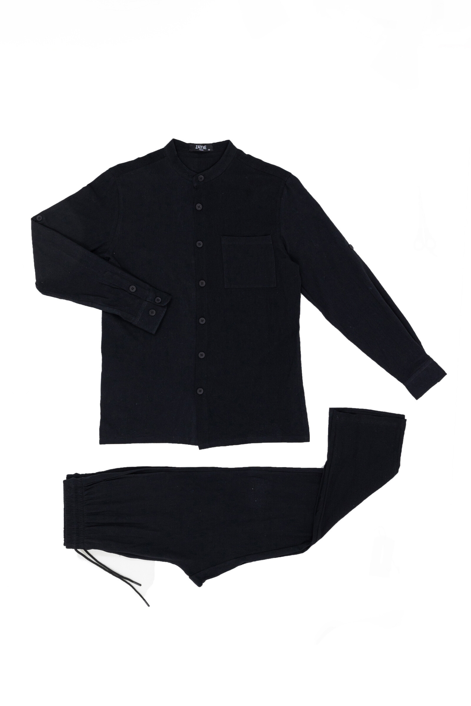 Grossista Zayne Paris - Camicia e pantaloni mao mao