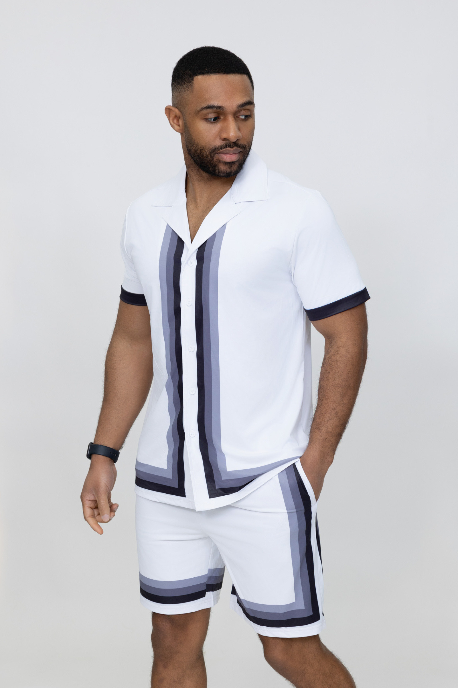 Grossista Zayne Paris - Completo camicia e pantaloncini