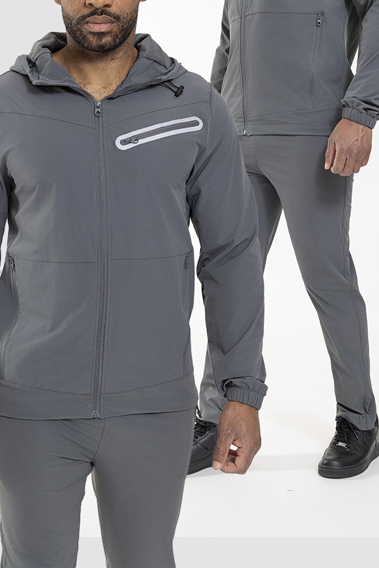 Großhändler Zayne Paris - Nylon-Jogginganzug-Set