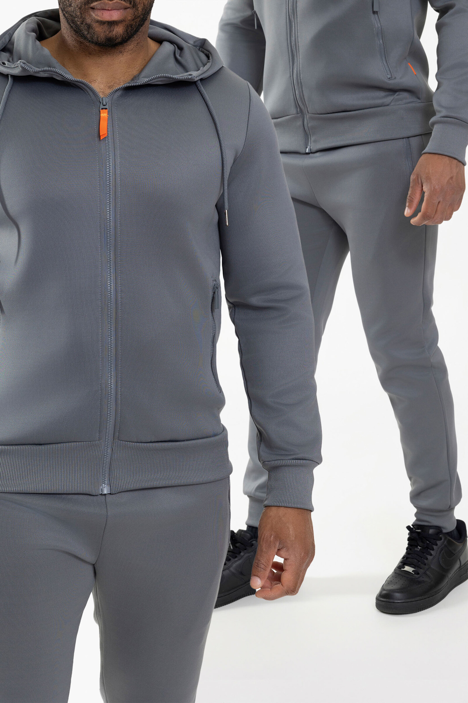 Grossiste Zayne Paris - Ensemble jogging avec zip