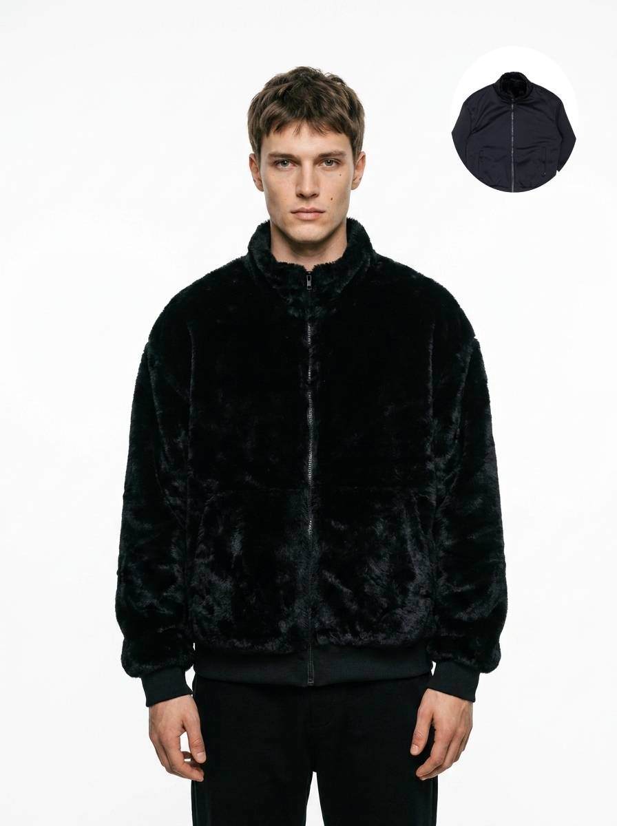 Großhändler Zayne Paris - Wendbare Pelzjacke