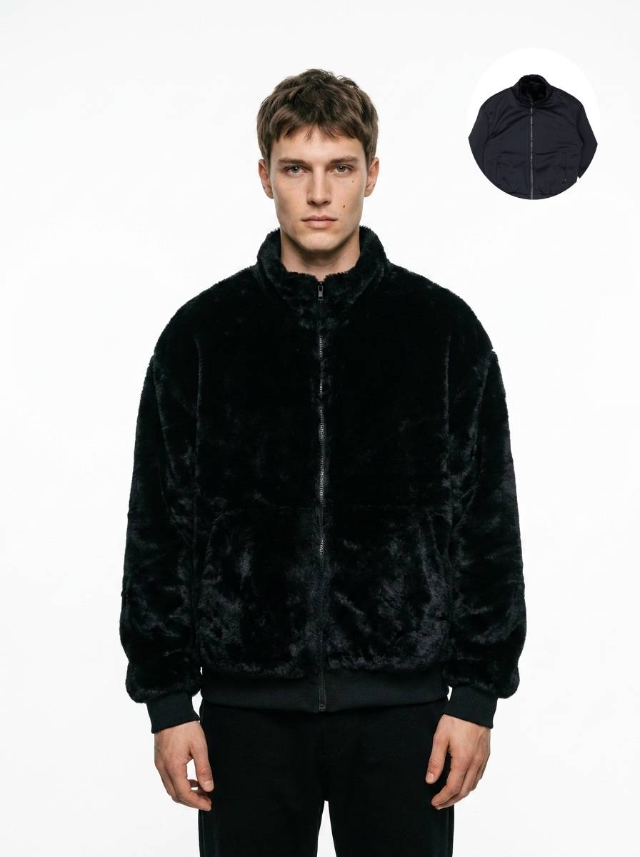 Wholesaler Zayne Paris - Reversible fur jacket Wholesaler Zayne Paris - Reversible fur jacket