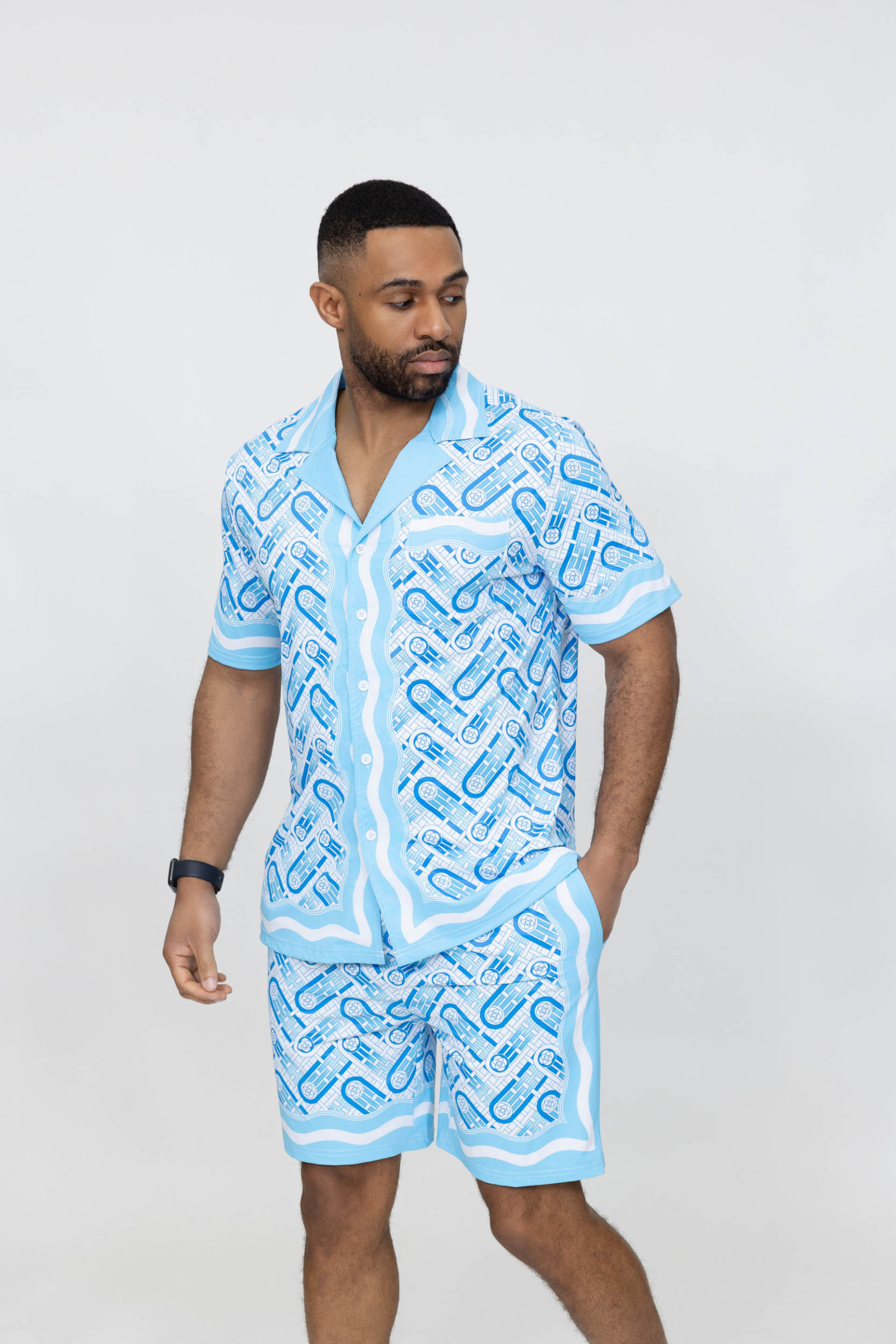 Grossista Zayne Paris - Completo camicia e pantaloncini