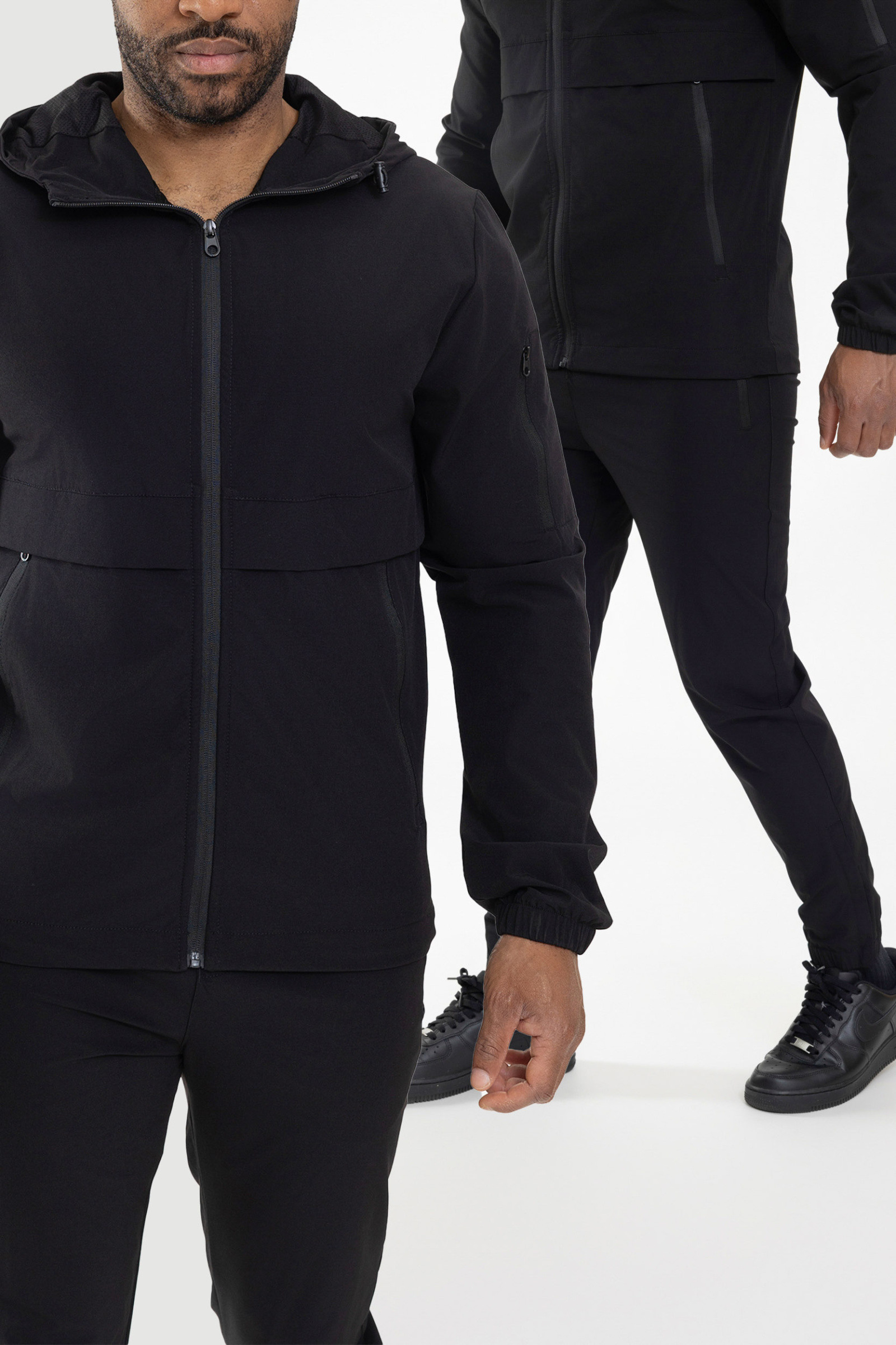 Mayorista Zayne Paris - Conjunto de chándal de hombre a juego en nylon