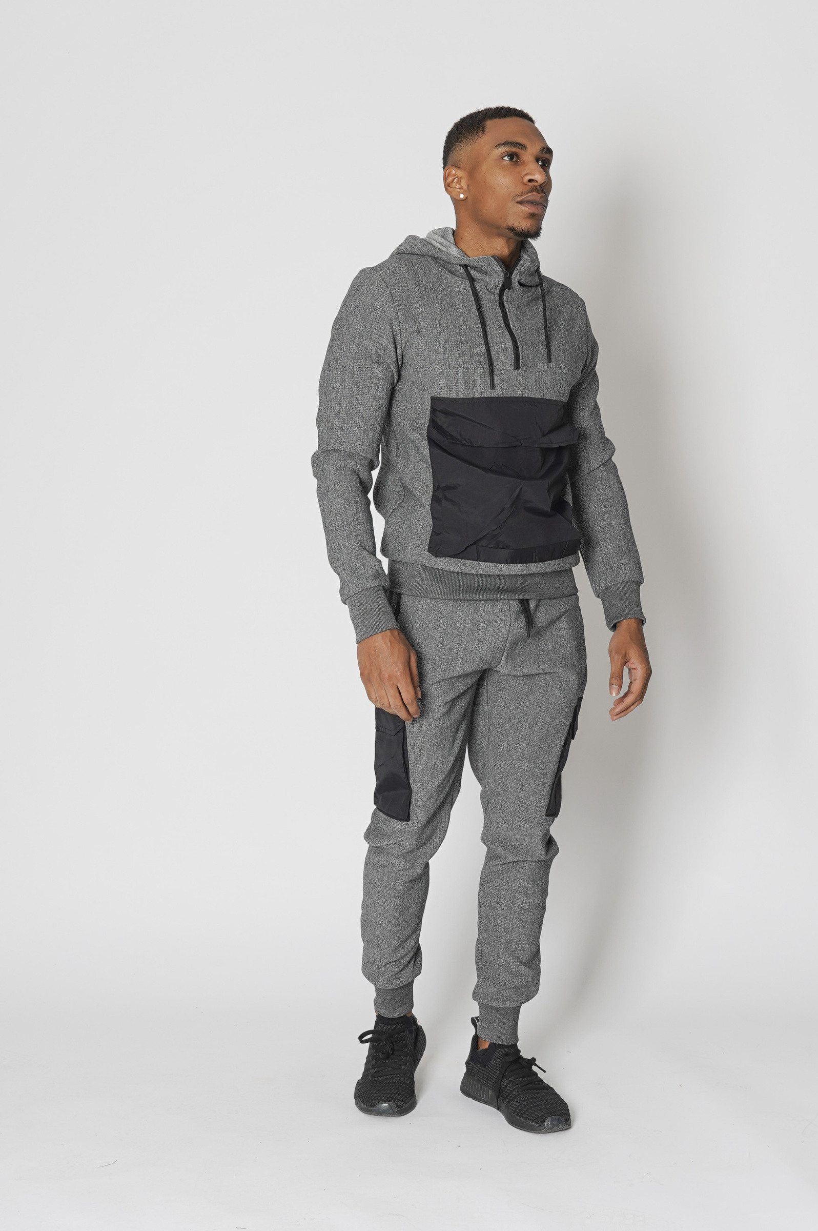 Grossista Zayne Paris - Completo jogging bicolore
