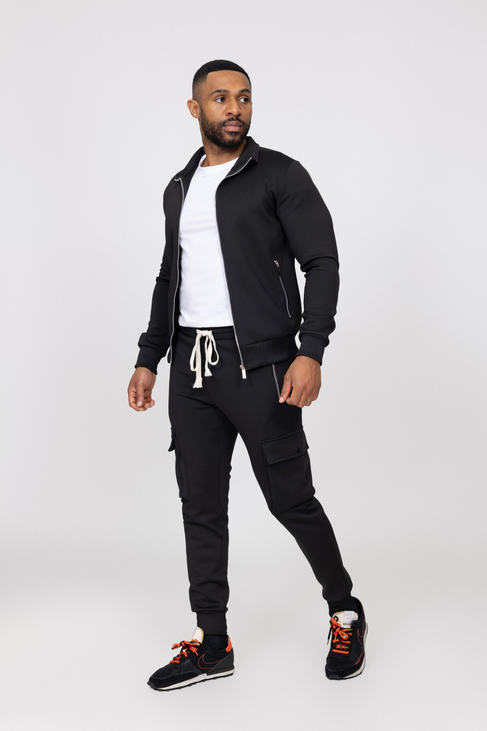 Großhändler Zayne Paris - Jogging-Set ohne Kapuze mit Schornsteinkragen