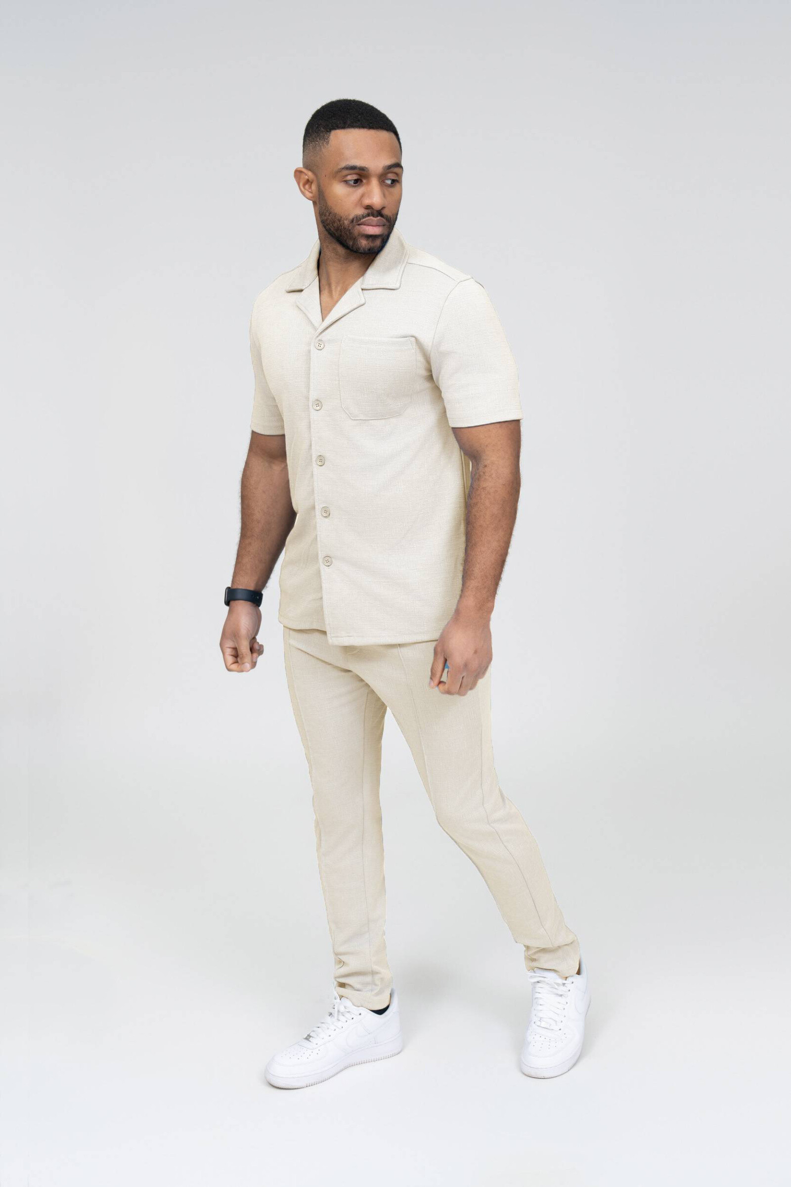 Grossiste Zayne Paris - Ensemble chemise avec pantalon slim