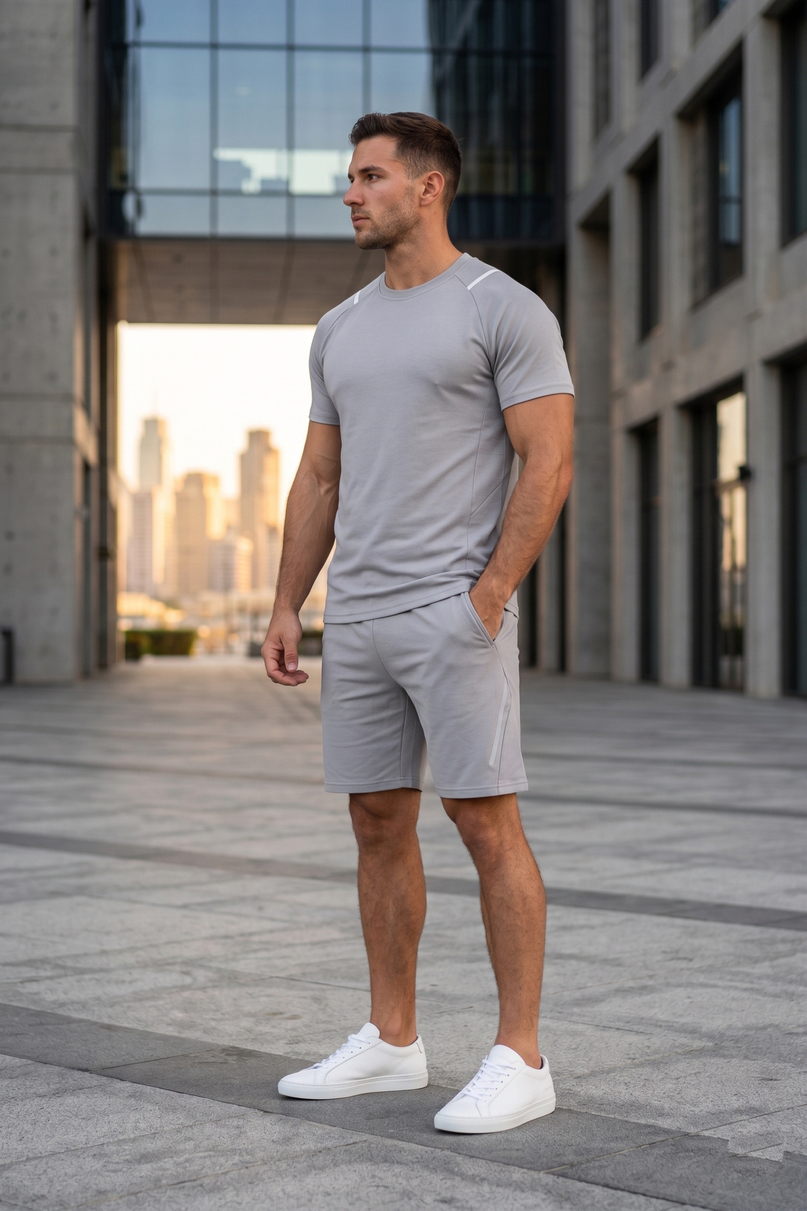 Wholesaler Zayne Paris - Men's t-shirt and shorts set