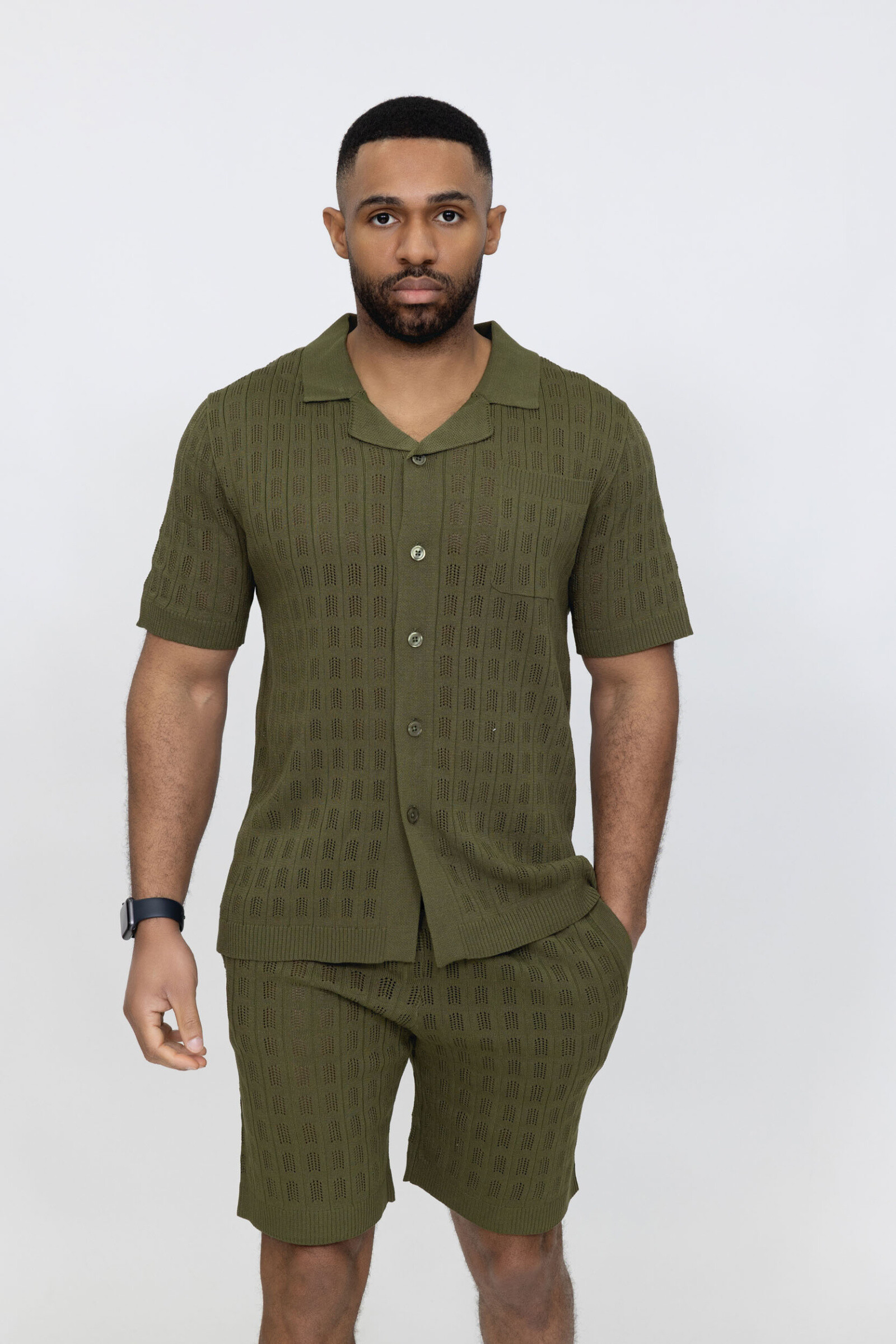 Wholesaler Zayne Paris - Top in large mesh with collar