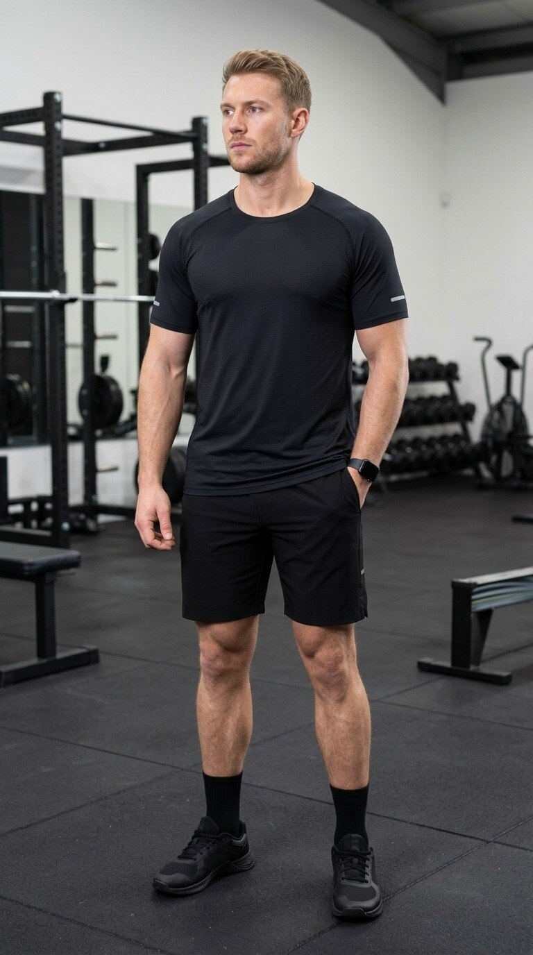 Grossista Zayne Paris - Completo t-shirt e pantaloncini uomo