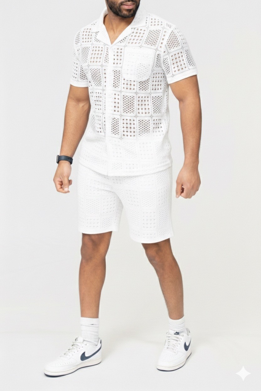 Mayorista Zayne Paris - Conjunto de camisa y pantalón, con forro en el pantalón