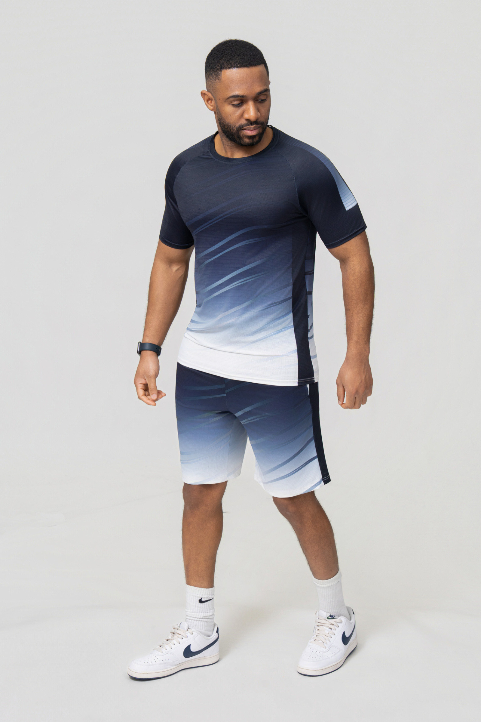 Grossista Zayne Paris - Completo t-shirt e pantaloncini uomo