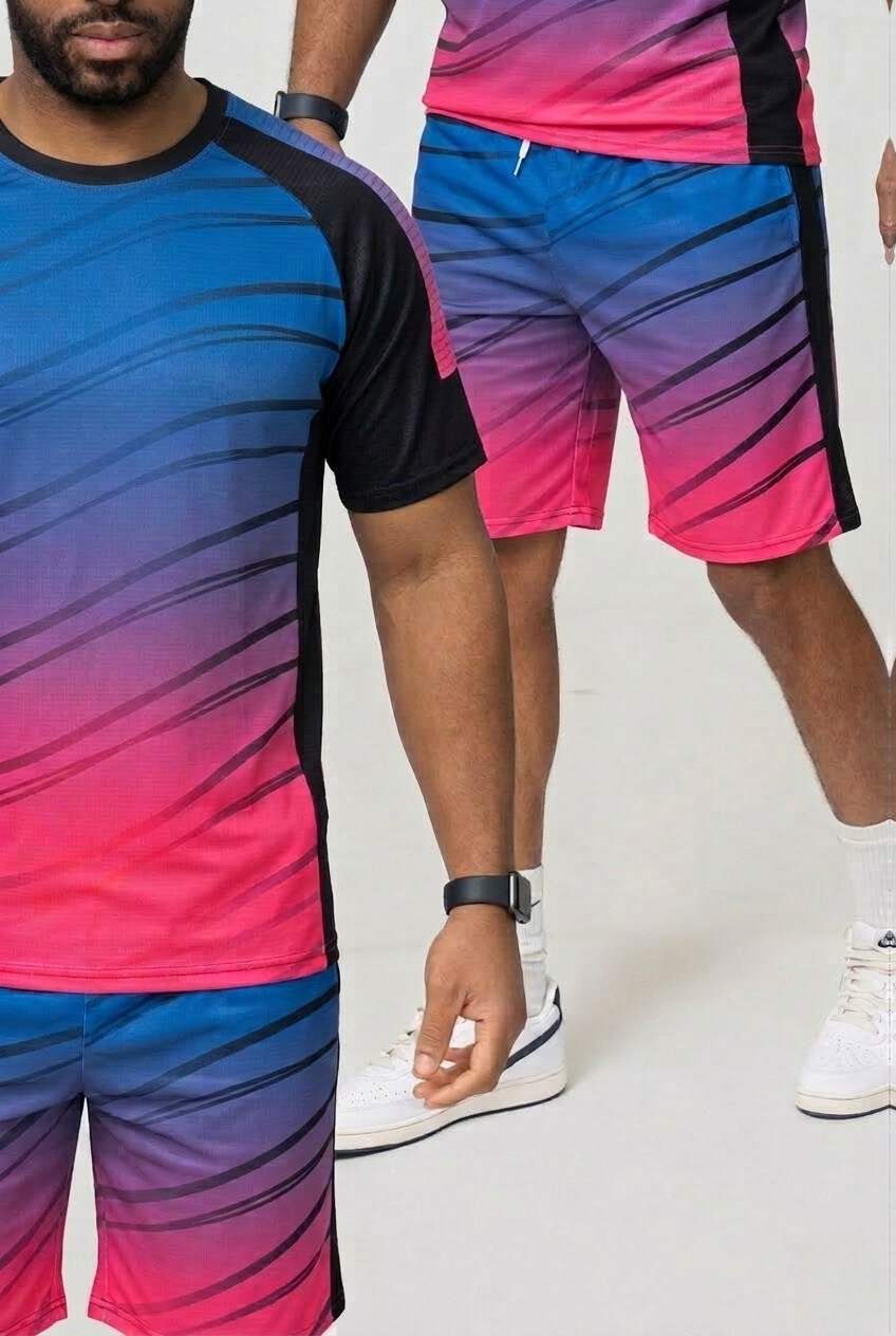 Großhändler Zayne Paris - Herren T-Shirt & Shorts Set