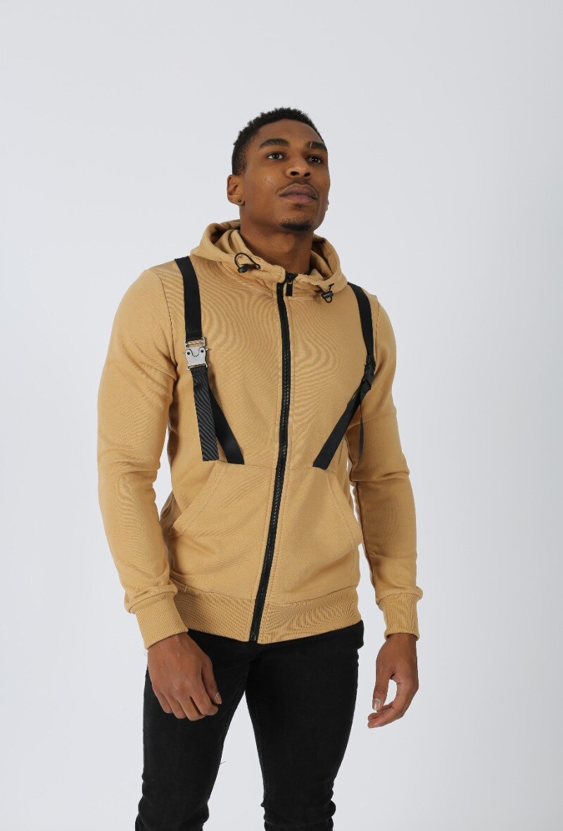 Grossista Zayne Paris - Gilet con striscia riflettente e zip