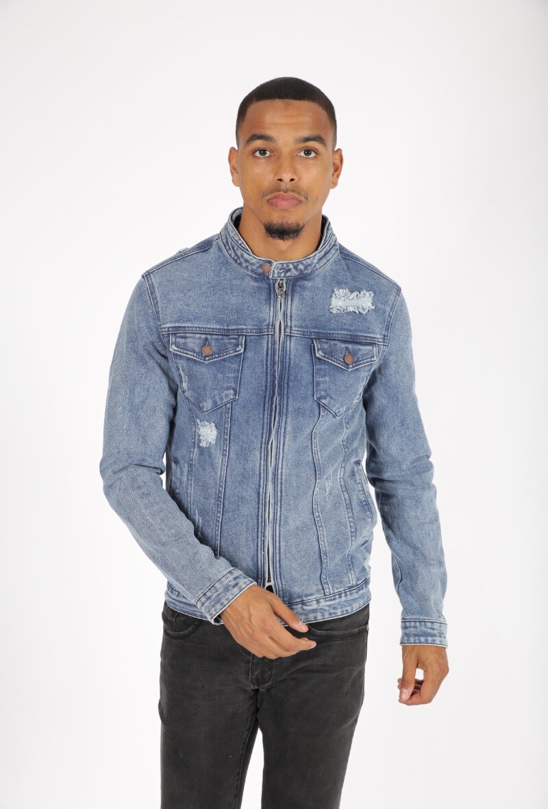 Mayorista Zayne Paris - Chaqueta vaquera con cremallera