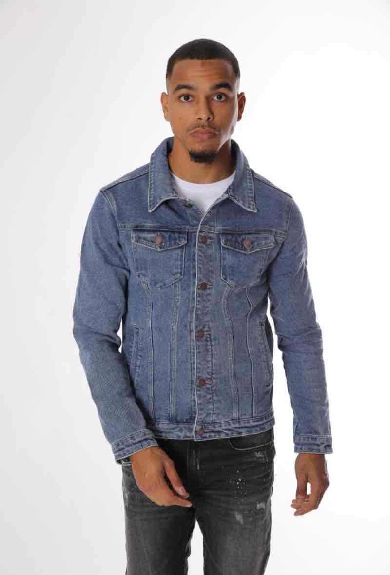 Grossista Zayne Paris - Giacca di jeans bottone