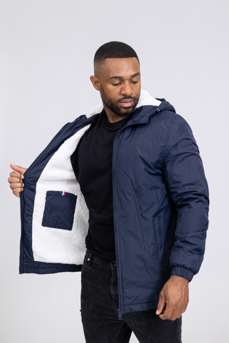Wholesaler Zayne Paris - Lined raincoat inside