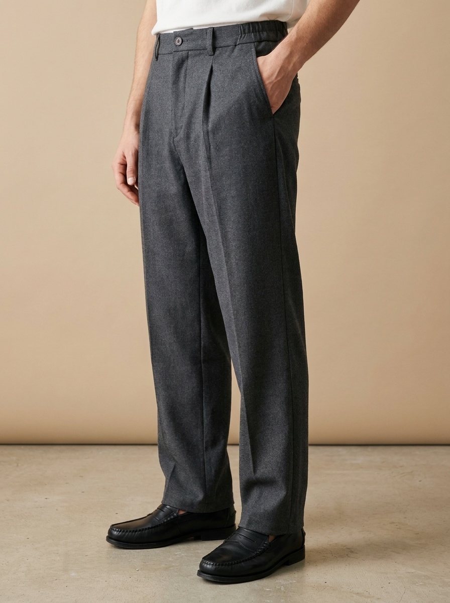 Wholesaler Zayne Paris - pleated wide-leg trousers