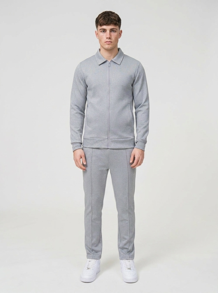 Grossiste Zayne Paris - Ensemble jogging avec zip