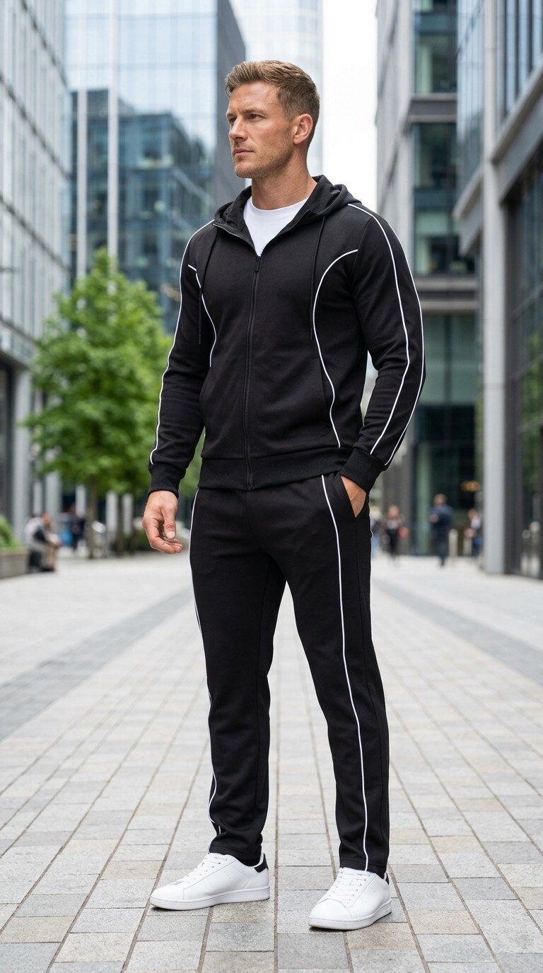 Großhändler Zayne Paris - Herren-Jogginganzug mit Kapuze