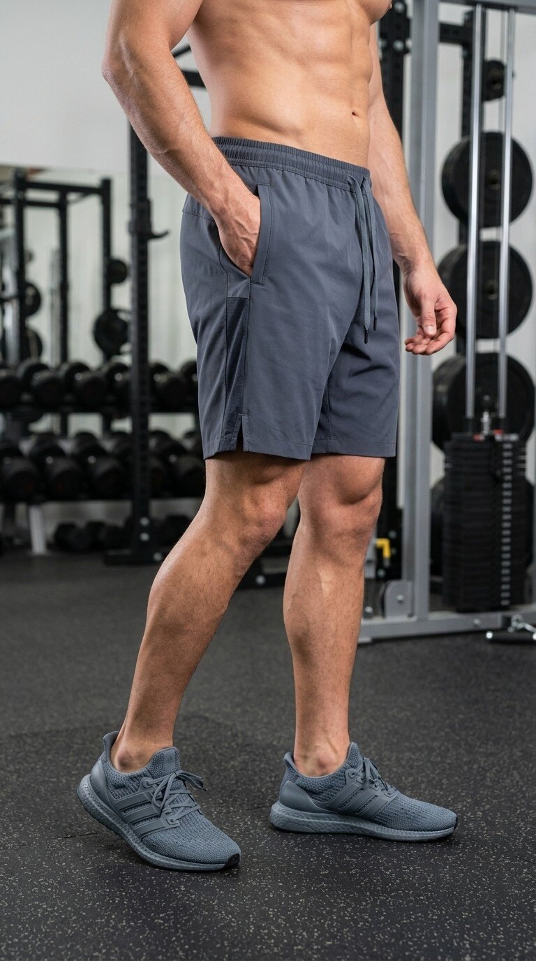 Grossista Zayne Paris - Pantaloncini da corsa in nylon ad asciugatura rapida