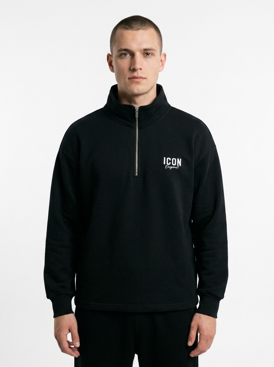 Großhändler Zayne Paris - Originales Icon-Sweatshirt mit Reißverschluss
