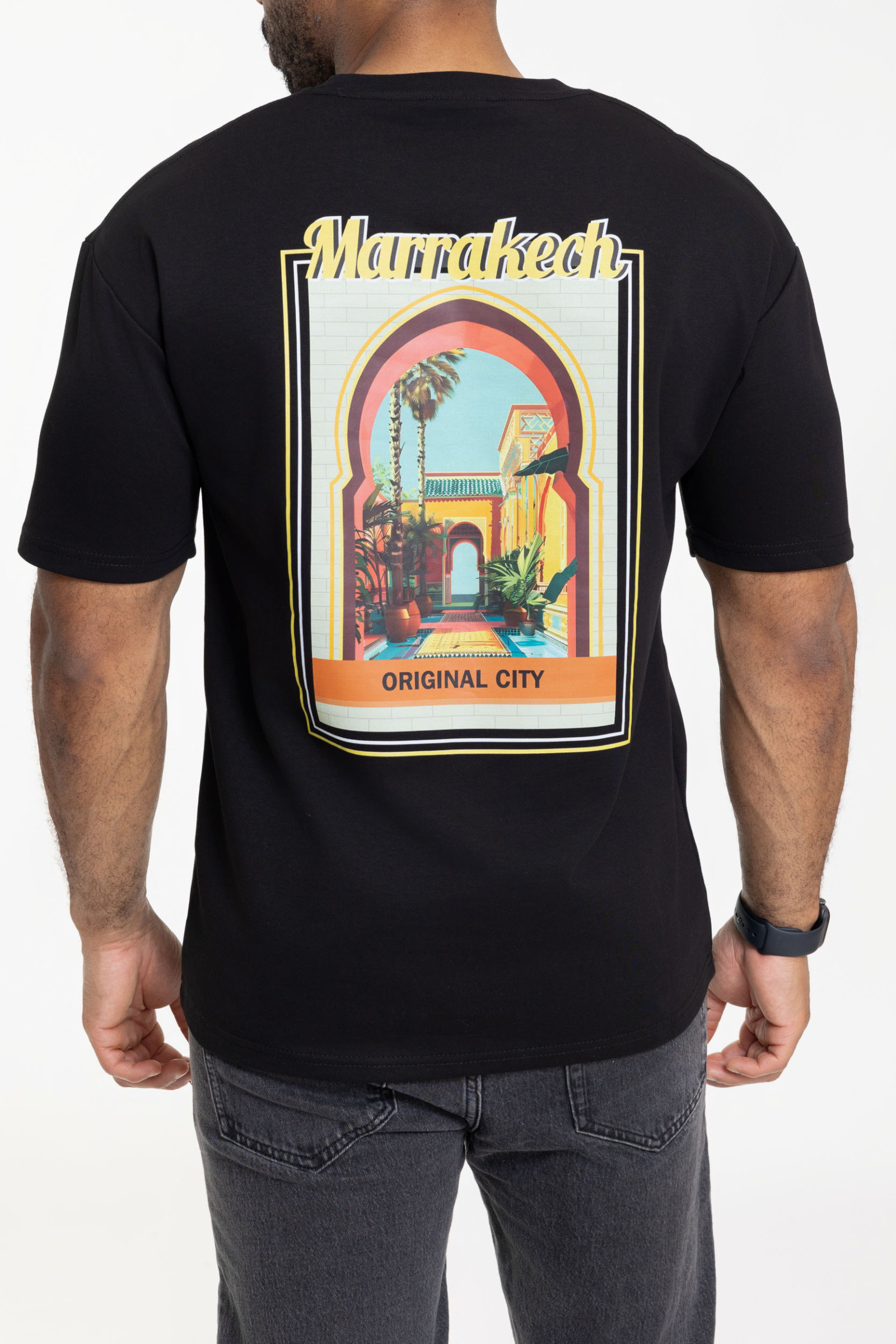 Grossista Zayne Paris - T-shirt stampata con motivo uomo