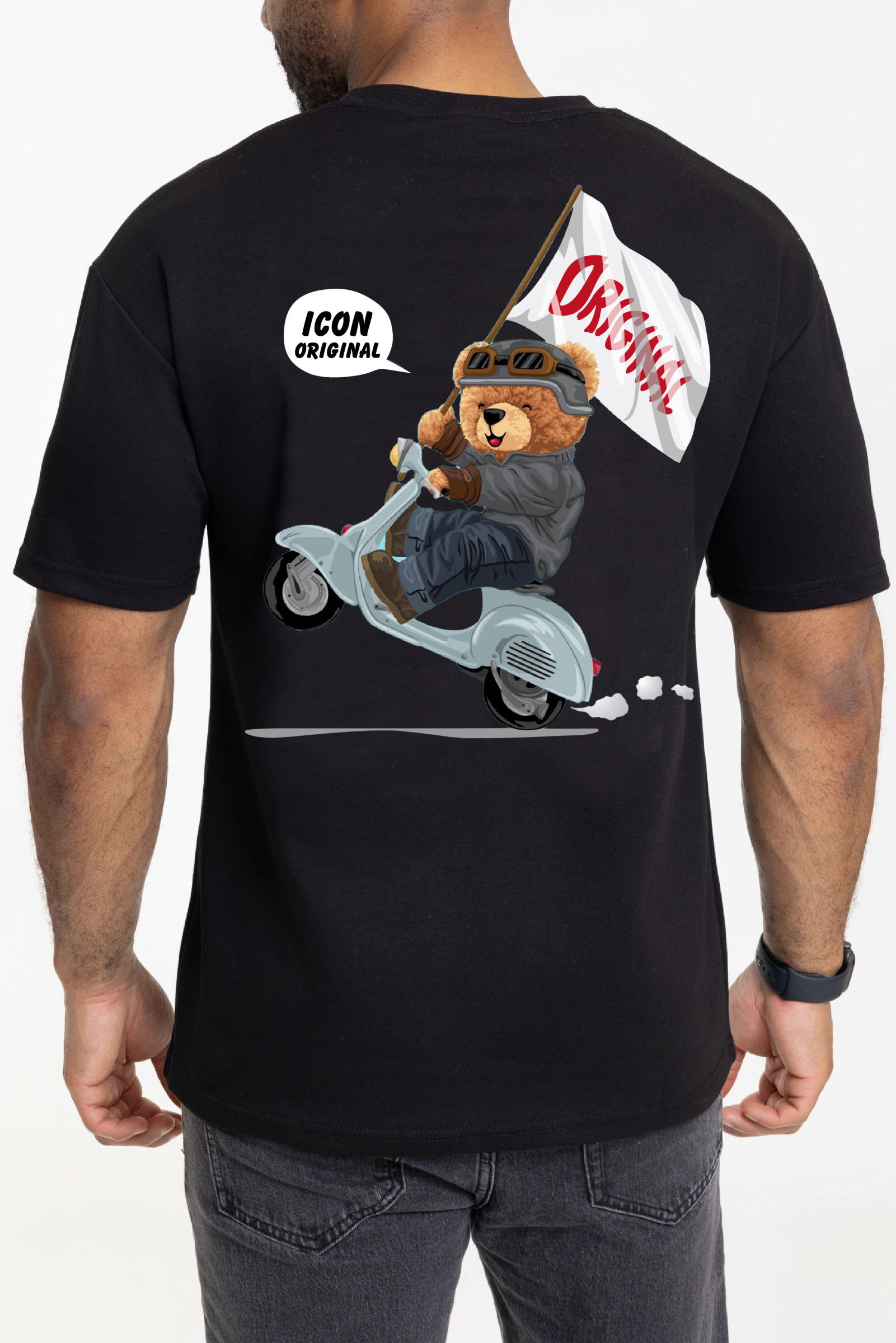 Grossista Zayne Paris - T-shirt stampata con motivo uomo