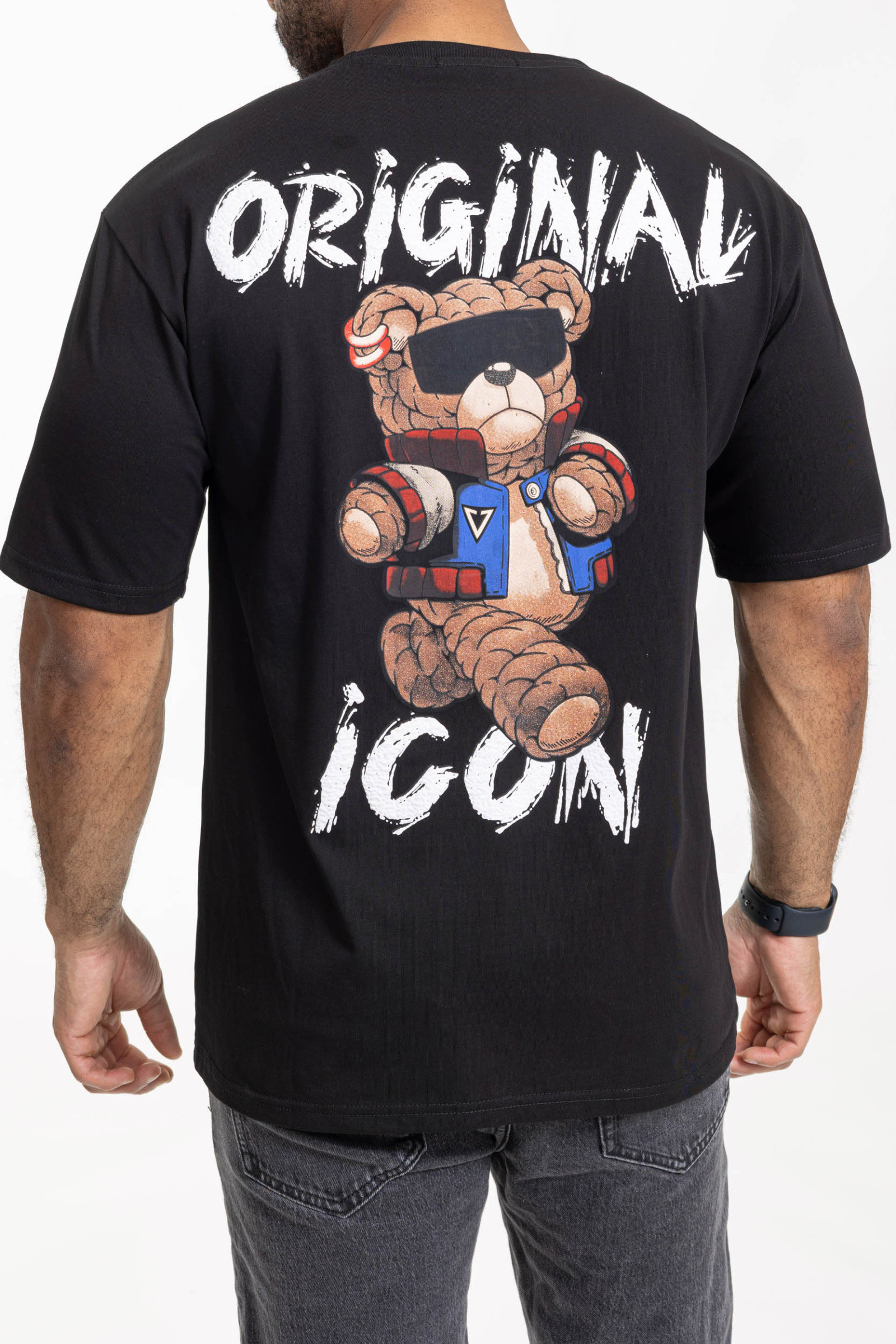 Wholesaler Zayne Paris - Printed T-shirt with men's pattern