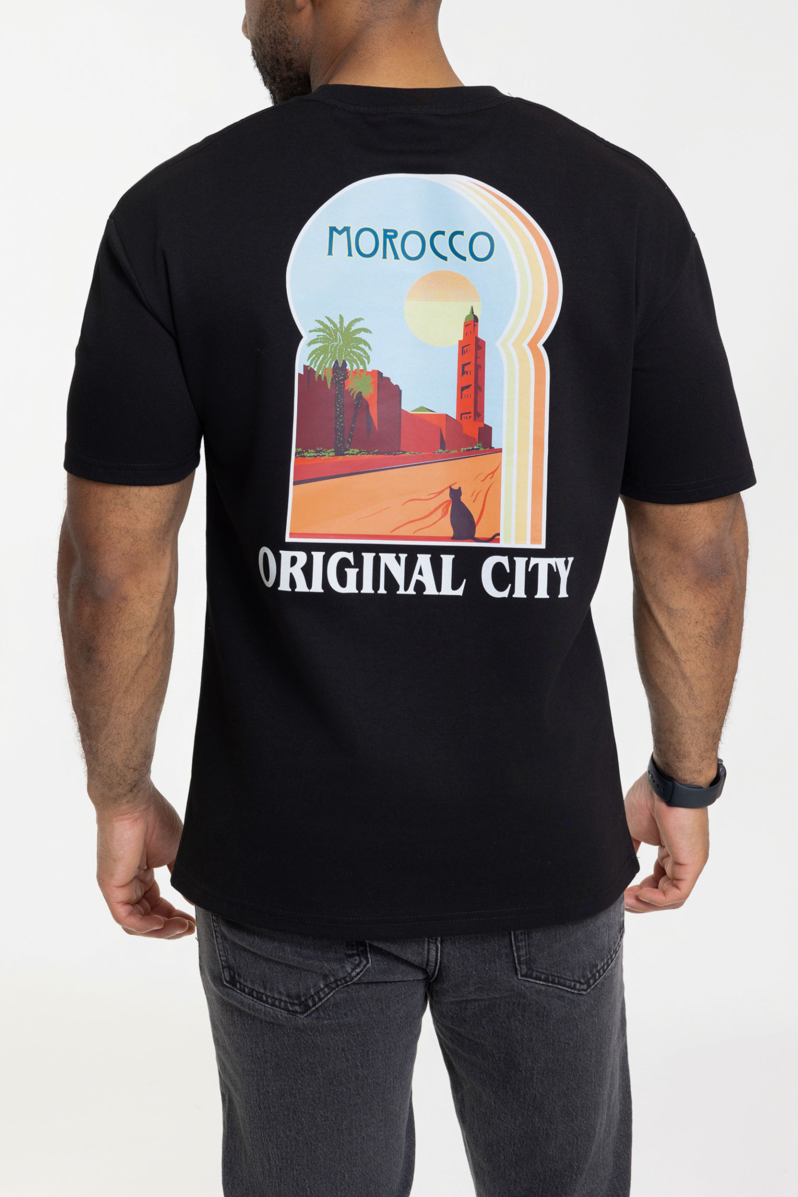 Grossista Zayne Paris - T-shirt stampata con motivo uomo