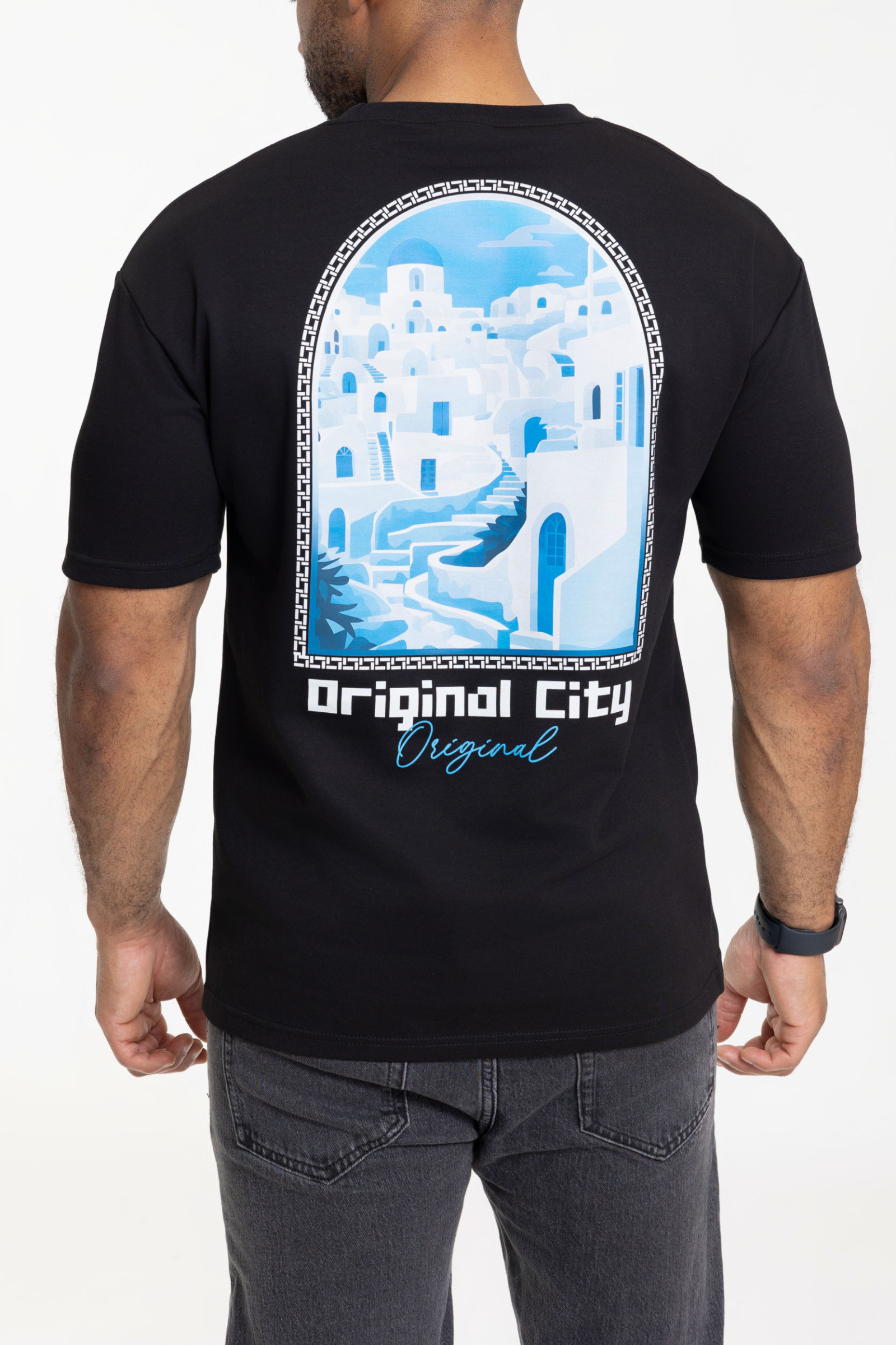 Grossista Zayne Paris - T-shirt stampata con motivo uomo
