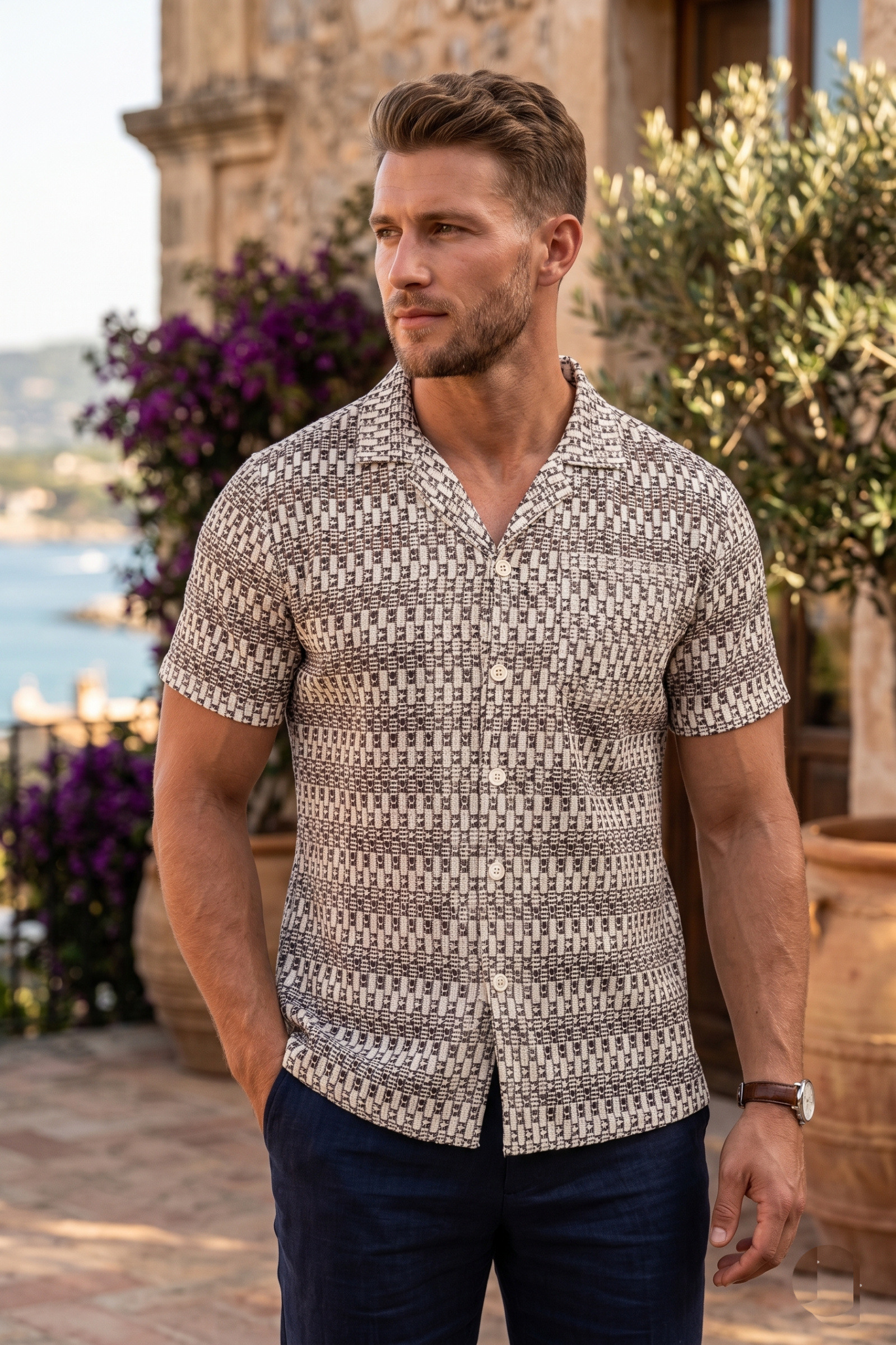 Grossiste Zayne Paris - T-shirt homme TX1420