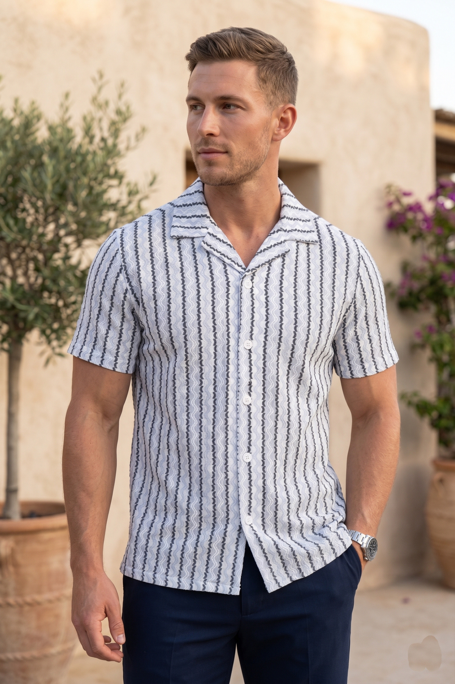Grossiste Zayne Paris - T-shirt homme TX1412
