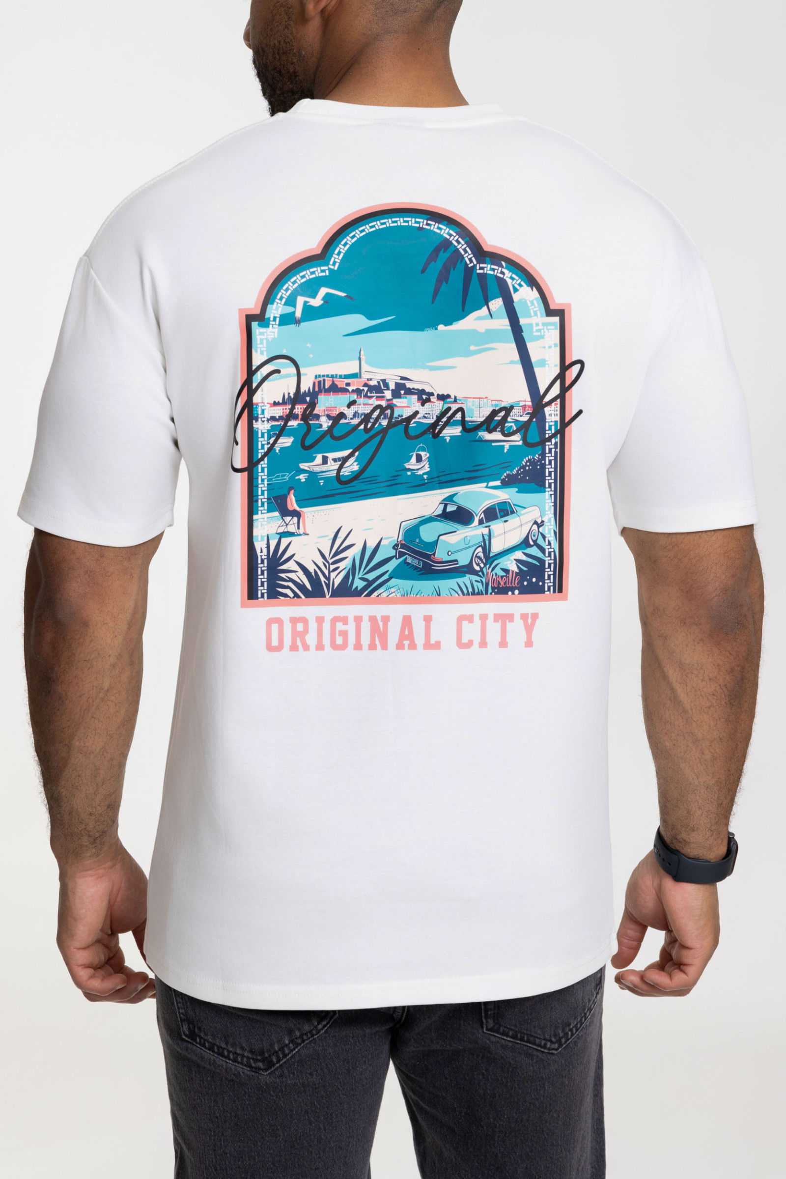 Grossista Zayne Paris - T-shirt stampata con motivo uomo