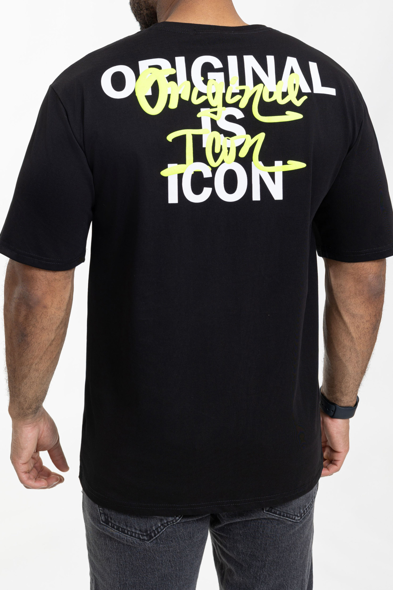 Wholesaler Zayne Paris - Printed T-shirt with men's pattern