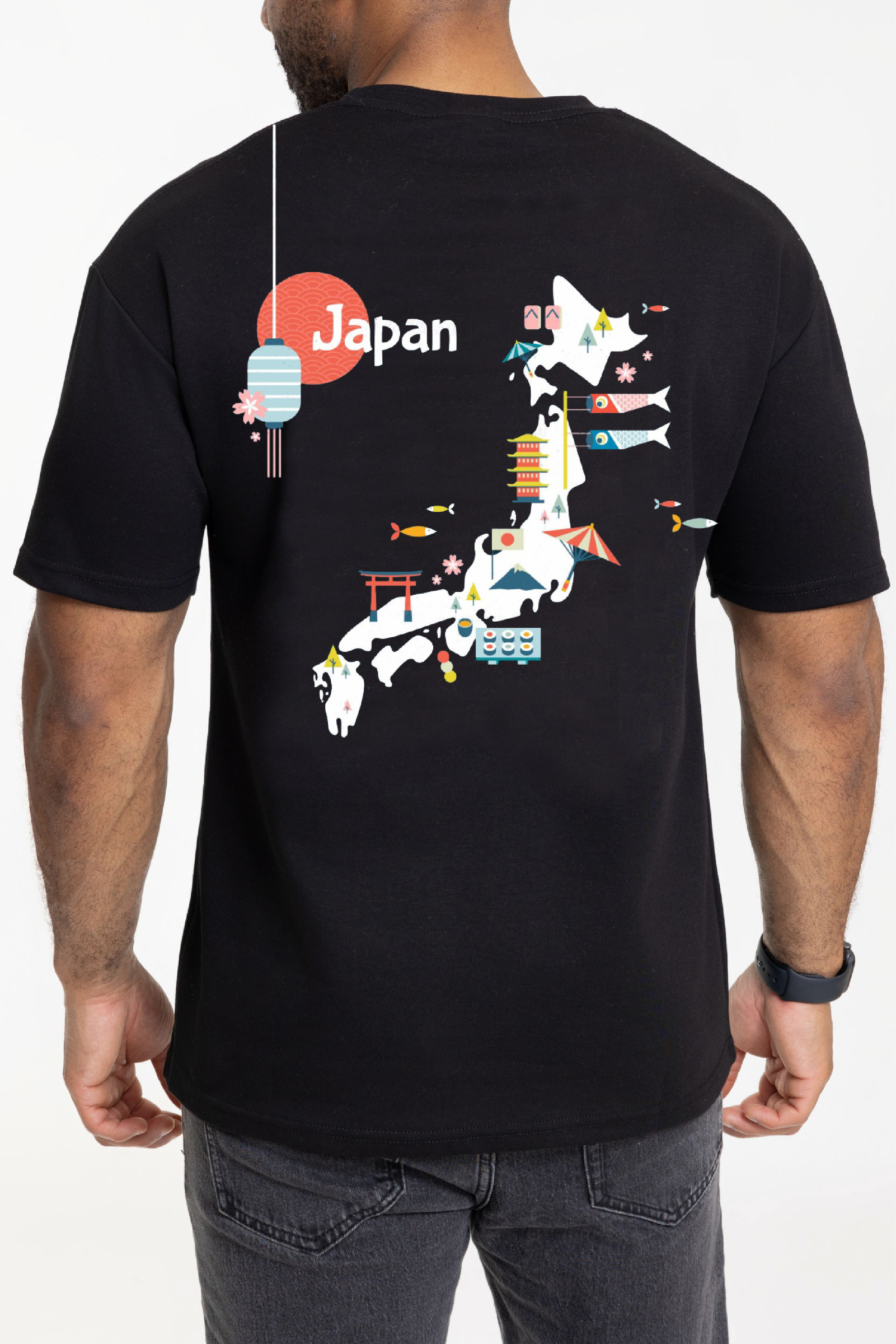 Grossiste Zayne Paris - T-shirt imprimé avec motif homme