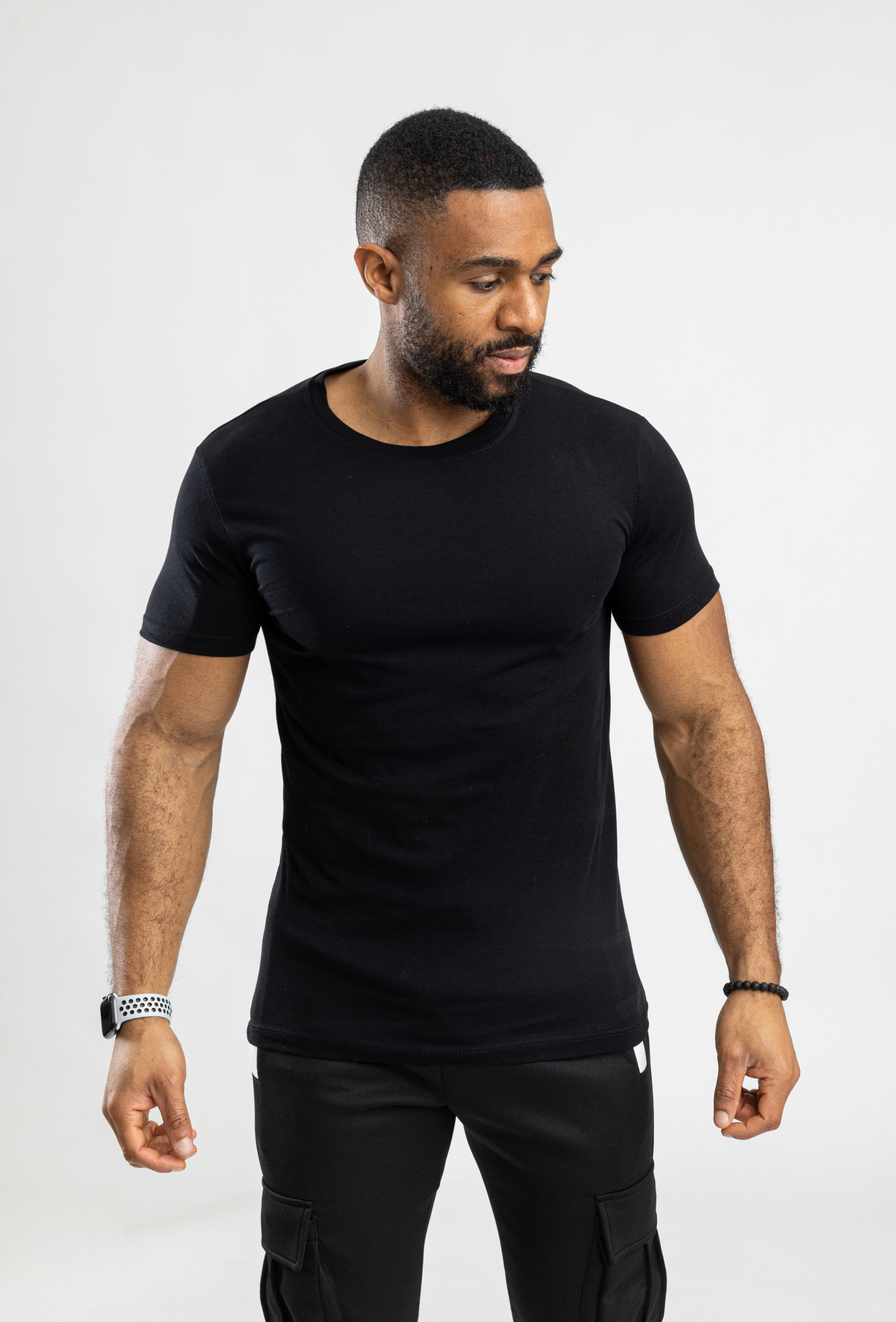 Großhändler Zayne Paris - Einfarbiges Herren-T-Shirt
