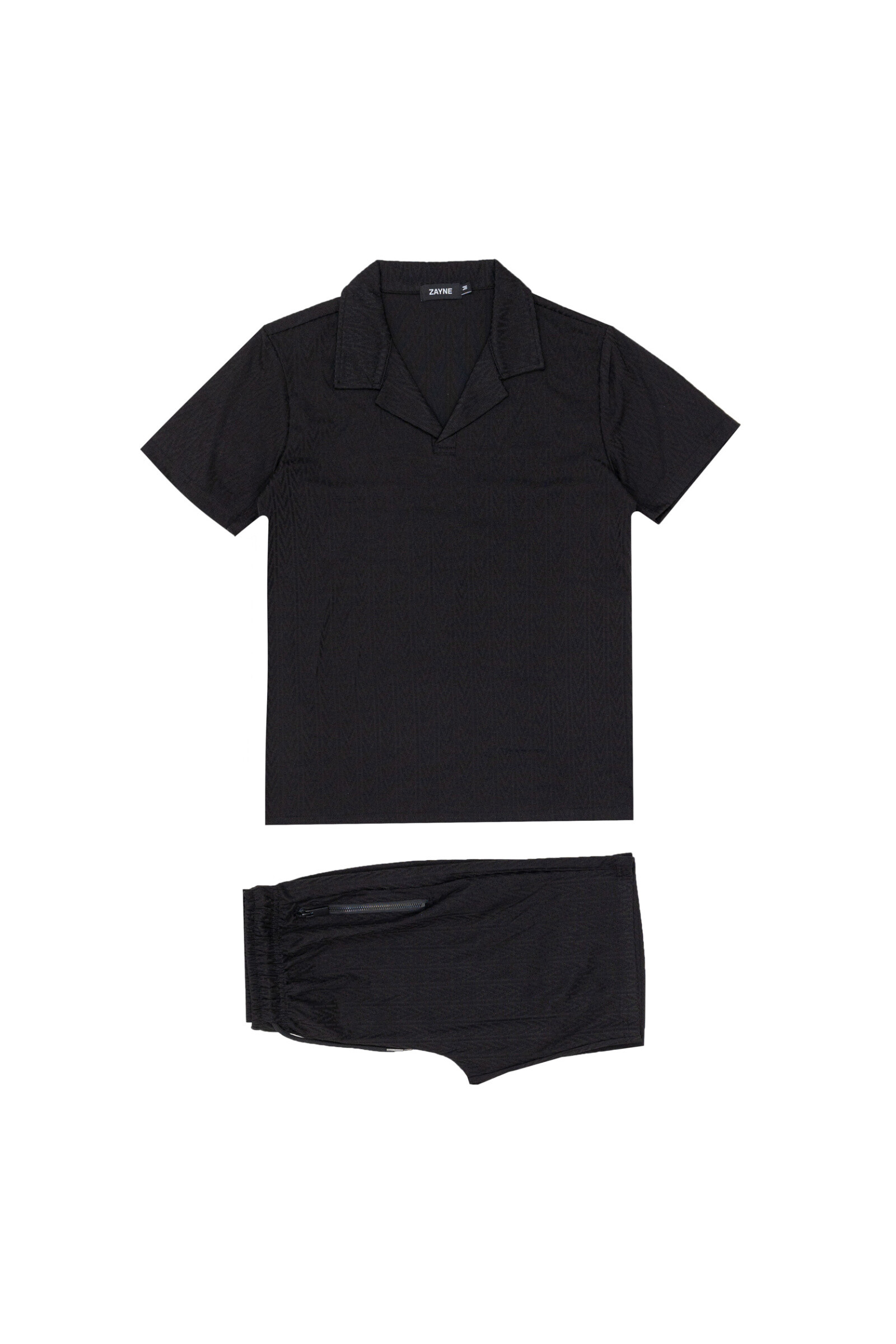 Wholesaler Zayne Paris - Top and short set with patterns
