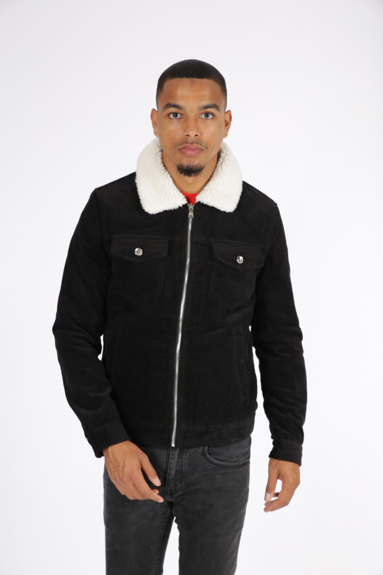 Wholesaler Zayne Paris - zip ribbed jacket