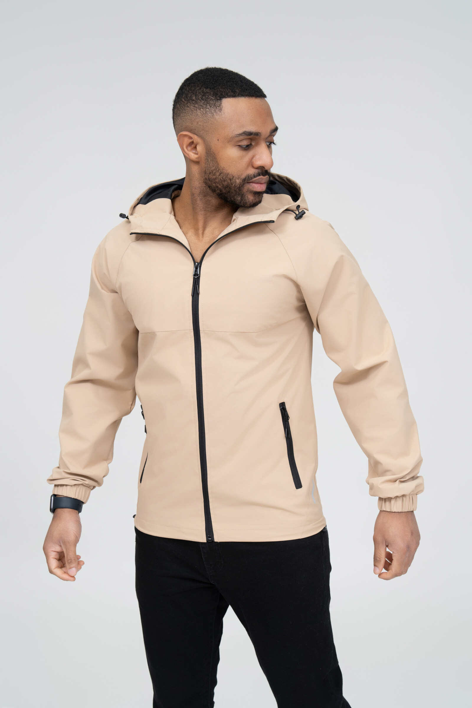 Wholesaler Zayne Paris - Waterproof jacket with hood and zip
