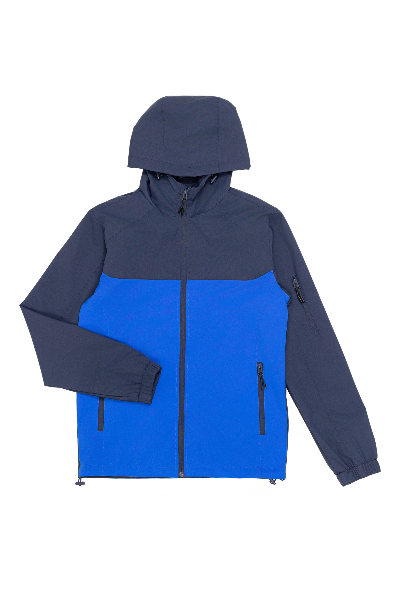 Grossista Zayne Paris - Giacca a vento leggera da uomo con cappuccio e zip