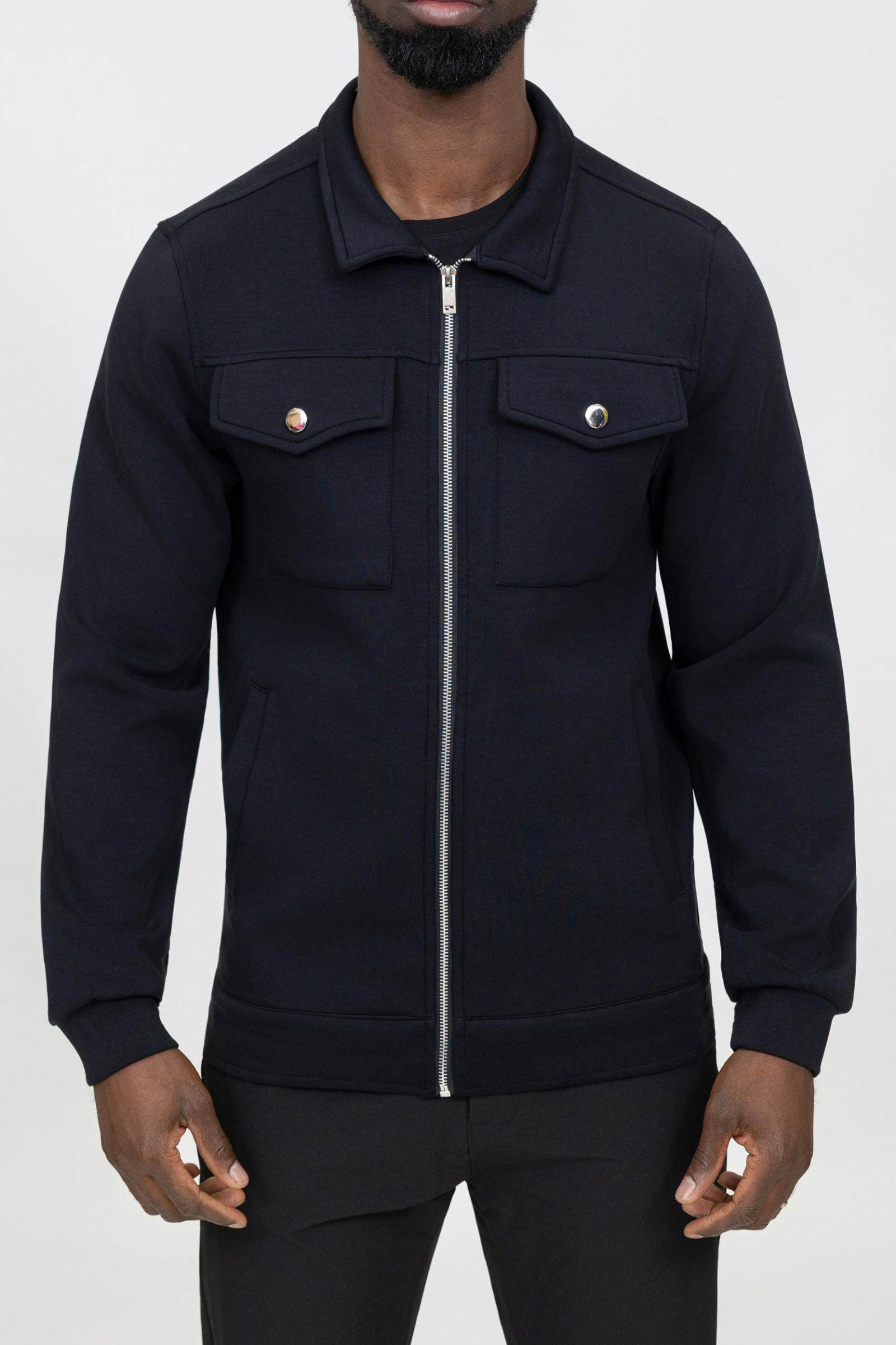 Großhändler Zayne Paris - Jacke mit Reißverschluss und Taschen