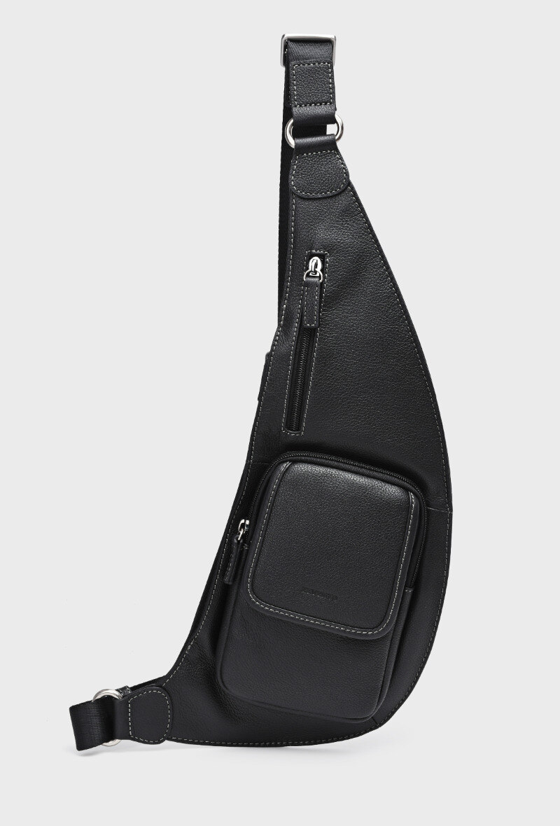Wholesaler Zevento - LEO - ZEVENTO Cross Body Bag cowhide leather - ZE-6111